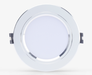 Đèn LED âm trần downlight đổi màu AT10 Viền bạc