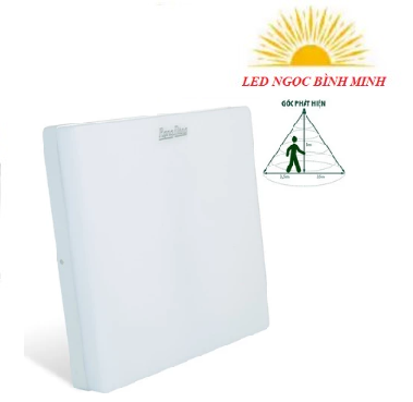 Đèn LED ốp trần vuông cảm biến chuyển động – ánh sáng LN12.RAD 220x220/18W (HL)