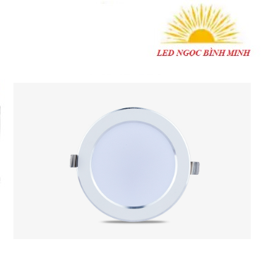 Đèn LED âm trần downlight đổi màu AT10 Viền bạc