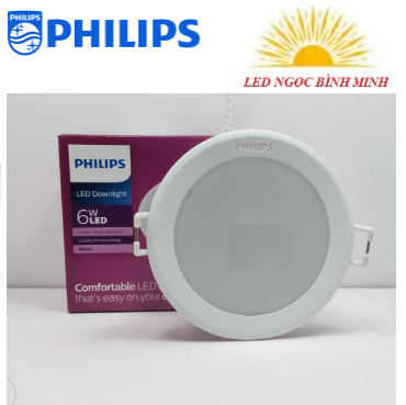 Đèn LED Âm Trần Philips 6W 59444 MESON 080