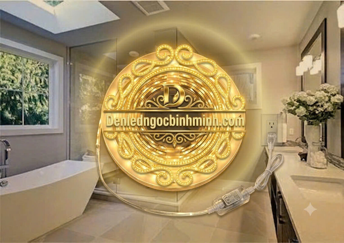 Đèn LED dây thông minh từ đèn led Ngọc Bình Minh: lựa chọn chiếu sáng hiện đại, tiện ích