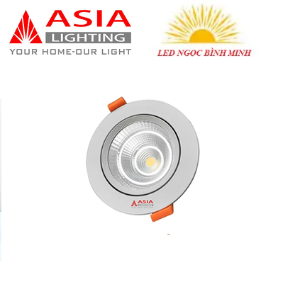 Đèn LED Âm Trần Asia Mặt Kính COB  MKC Seris